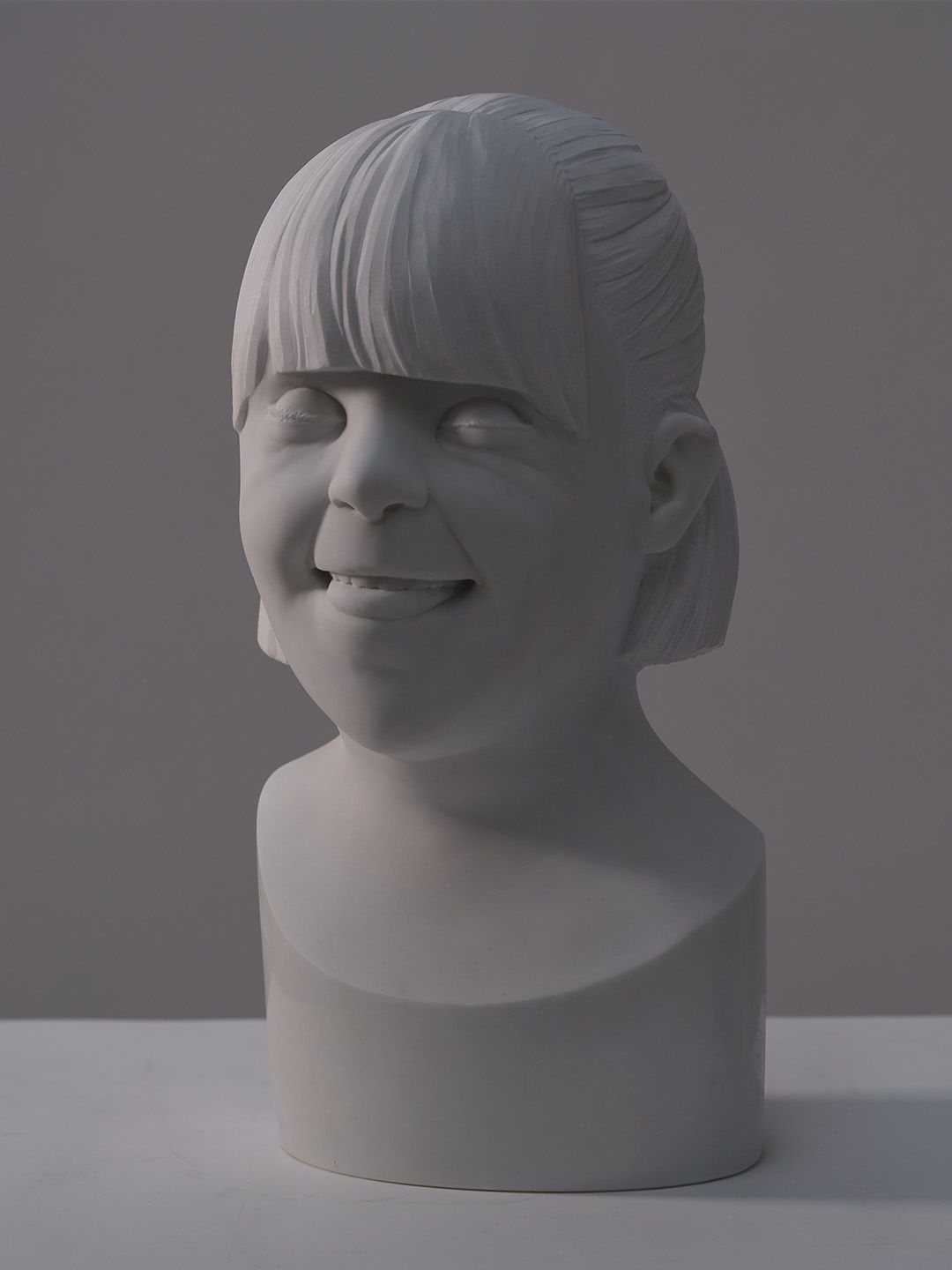 Le tre sculture di Kids in studio